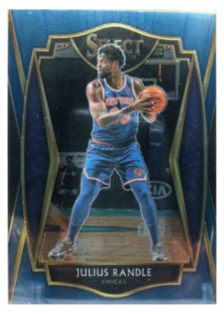 2020-21 Panini Select Base Set Julius Randle Blue Retail #135 card