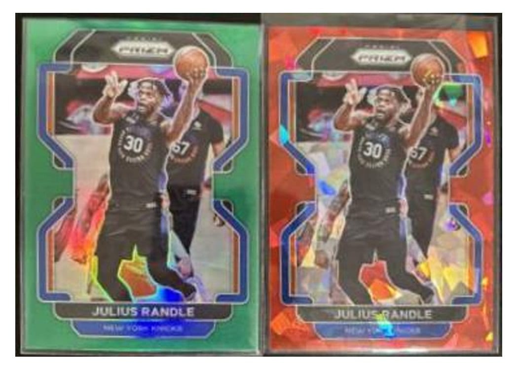 2021-22 Panini Prizm Base Set Julius Randle #85 card