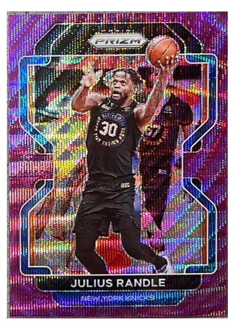 2021-22 Panini Prizm Base Set Julius Randle #85 card
