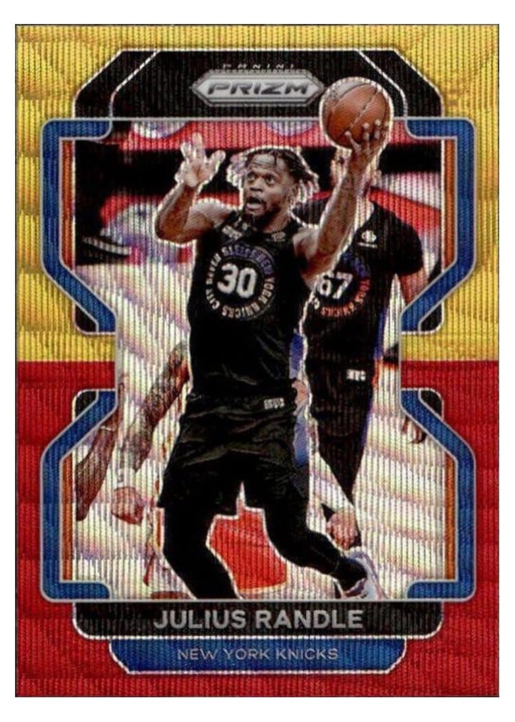 2021-22 Panini Prizm Base Set Julius Randle #85 card