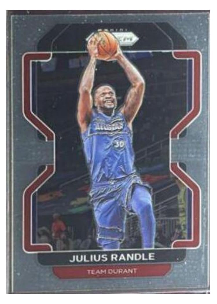 2021-22 Panini Prizm Base Set Julius Randle #85 card