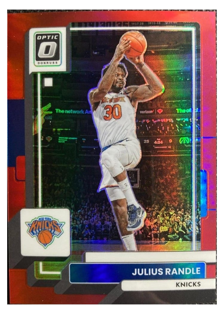 2022-23 Donruss Optic Base Set Julius Randle #23 card