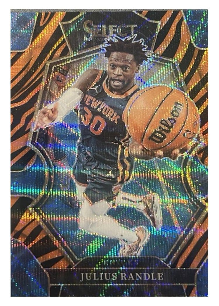 2022-23 Panini Select Base Set Julius Randle #140 card