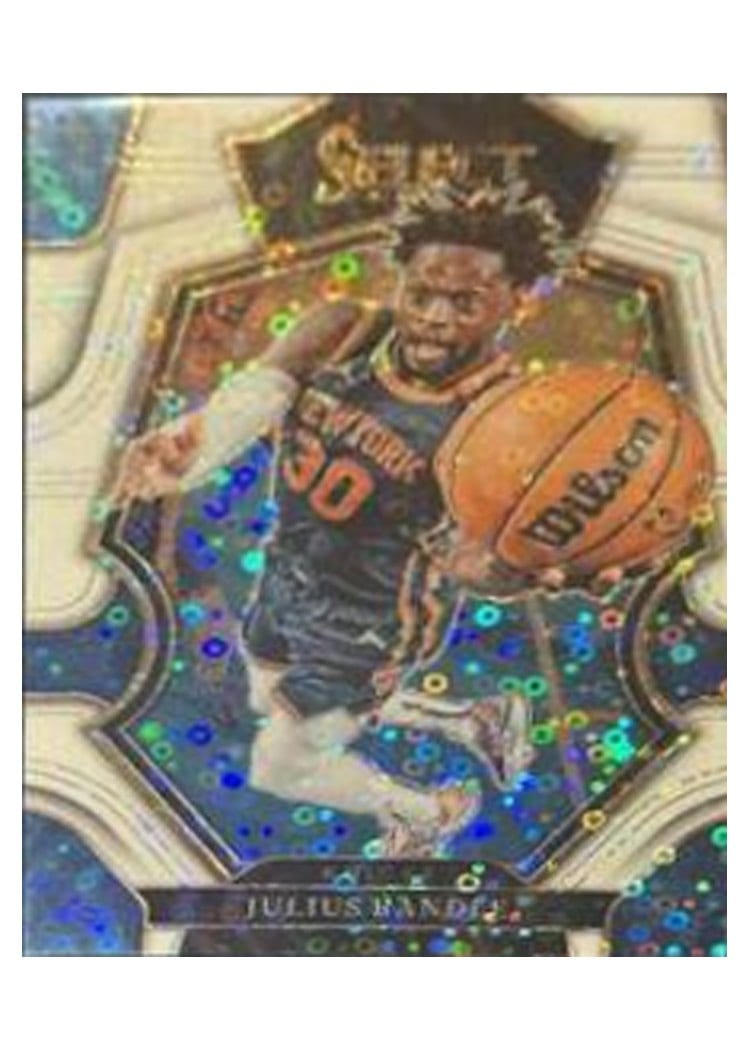 2022-23 Panini Select Base Set Julius Randle White Disco Prizm #240 card