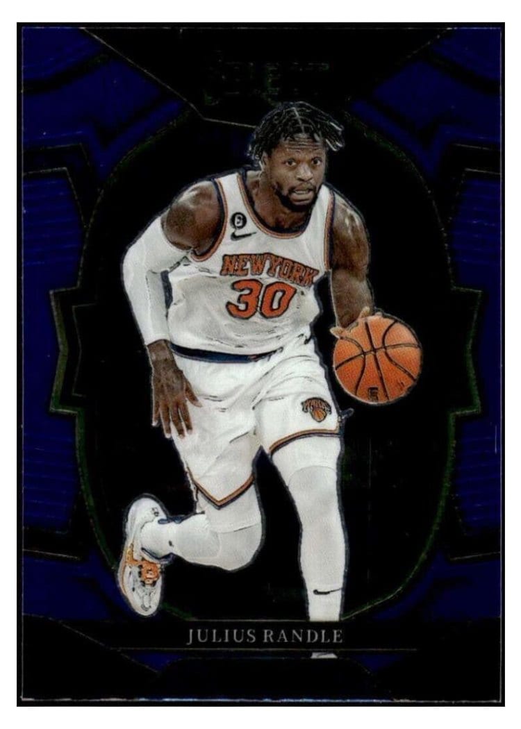 2022-23 Panini Select Base Set Julius Randle #40 card