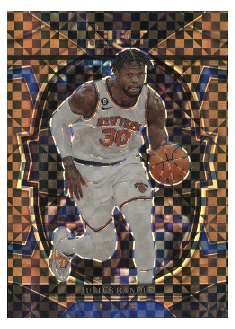 2022-23 Panini Select Base Set Julius Randle #40 card
