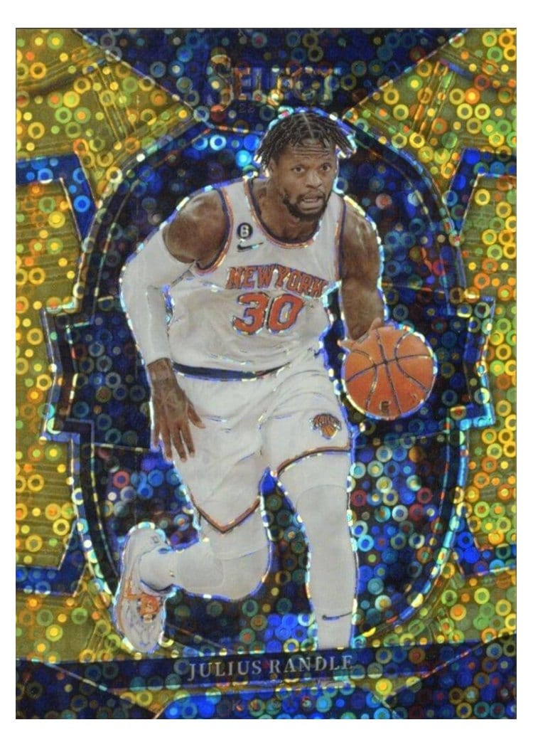 2022-23 Panini Select Base Set Julius Randle #40 card