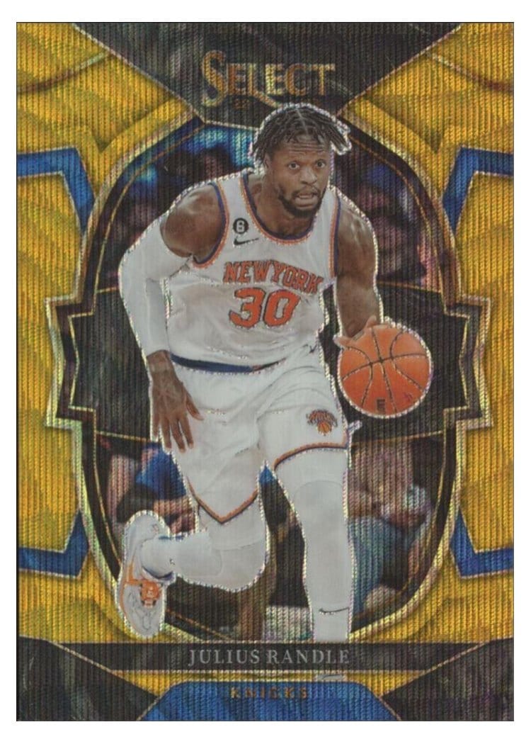 2022-23 Panini Select Base Set Julius Randle #40 card
