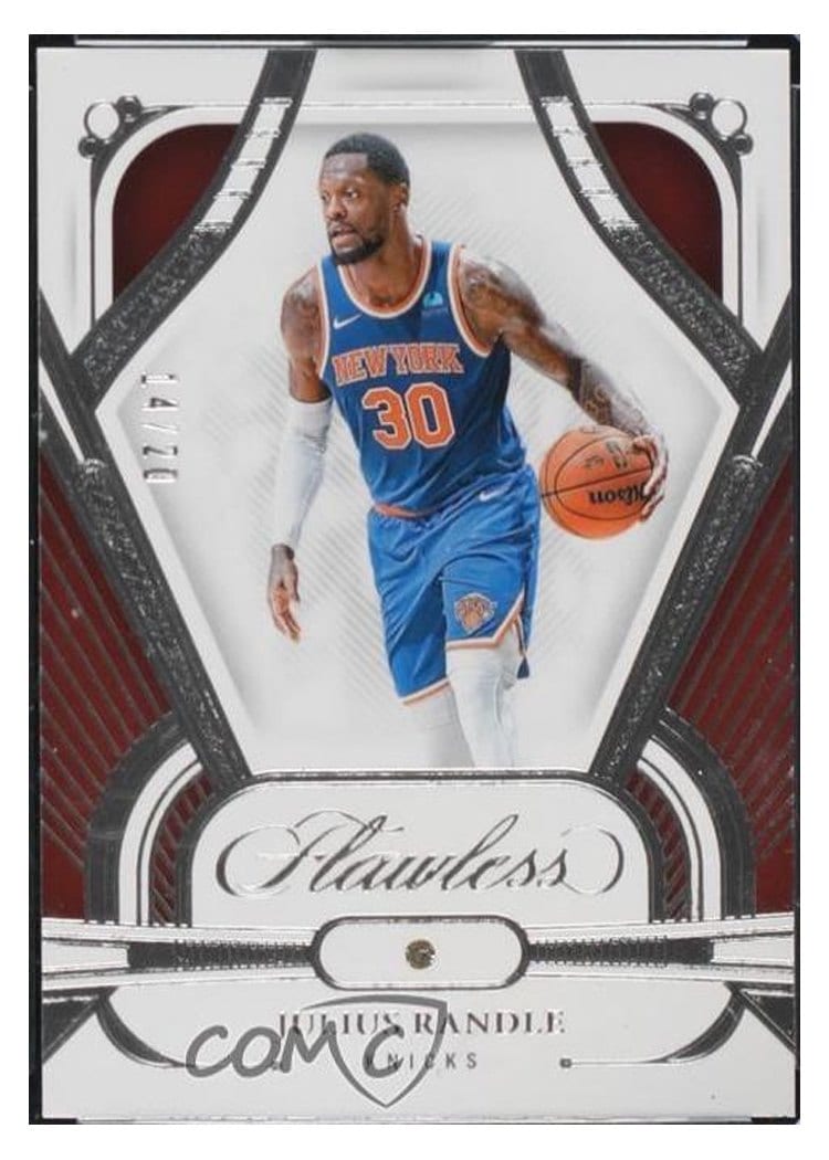 2023-24 Panini Flawless Base Set Julius Randle #36 card