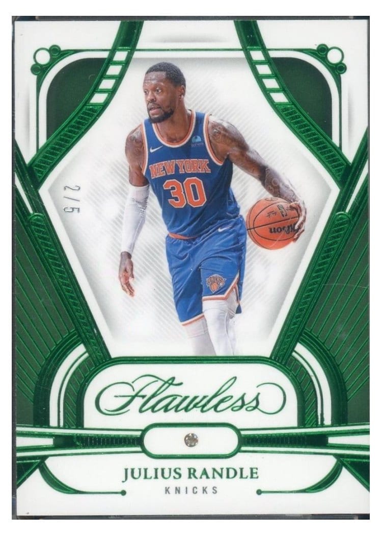 2023-24 Panini Flawless Base Set Julius Randle #36 card
