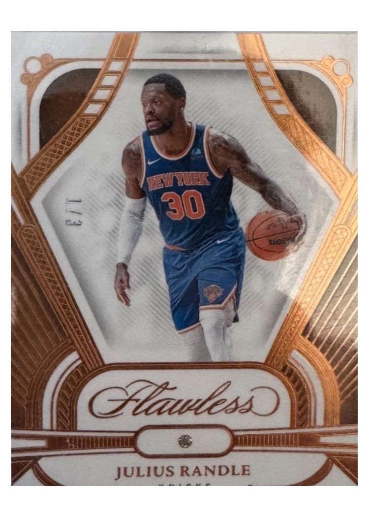 2023-24 Panini Flawless Base Set Julius Randle #36 card