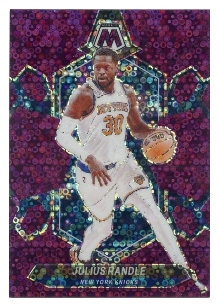 2023-24 Panini Mosaic Base Set Julius Randle #61 card