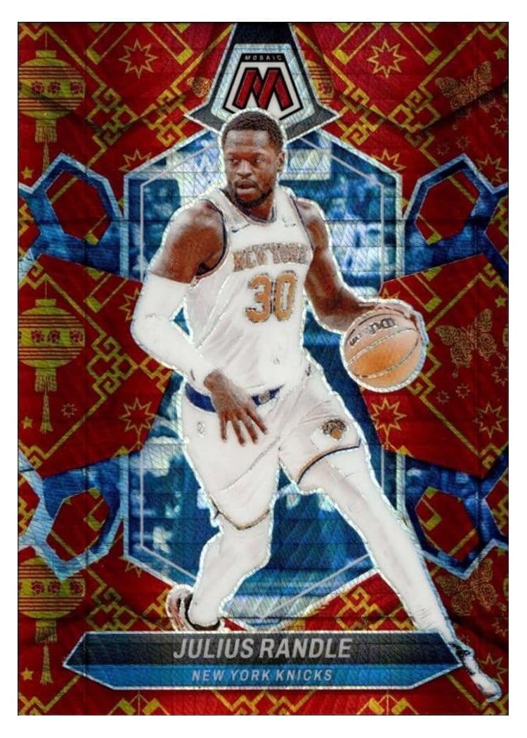 2023-24 Panini Mosaic Base Set Julius Randle #61 card