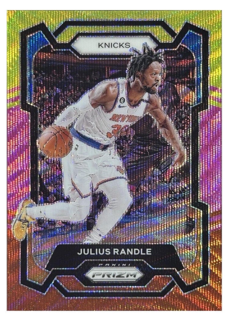 2023-24 Panini Prizm Base Set Julius Randle #18 card