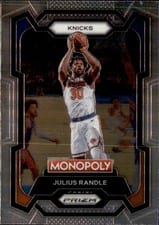 2023-24 Panini Prizm Monopoly Base Set Julius Randle #58 card