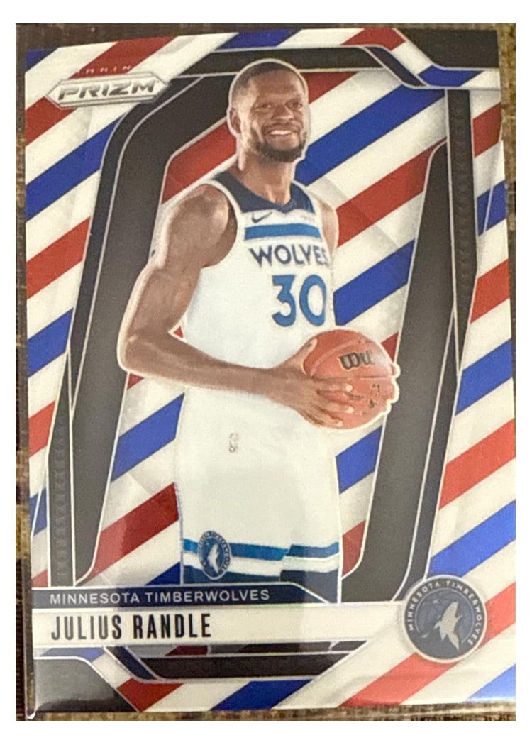 2024-25 Panini Prizm Base Set Julius Randle #57 card