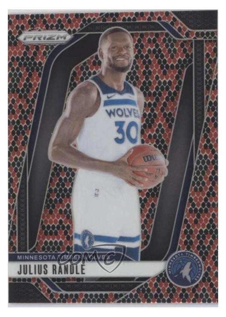 2024-25 Panini Prizm Base Set Julius Randle #57 card