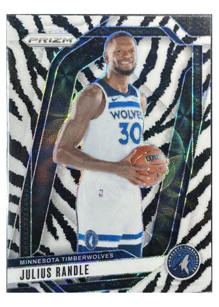2024-25 Panini Prizm Base Set Julius Randle #57 card