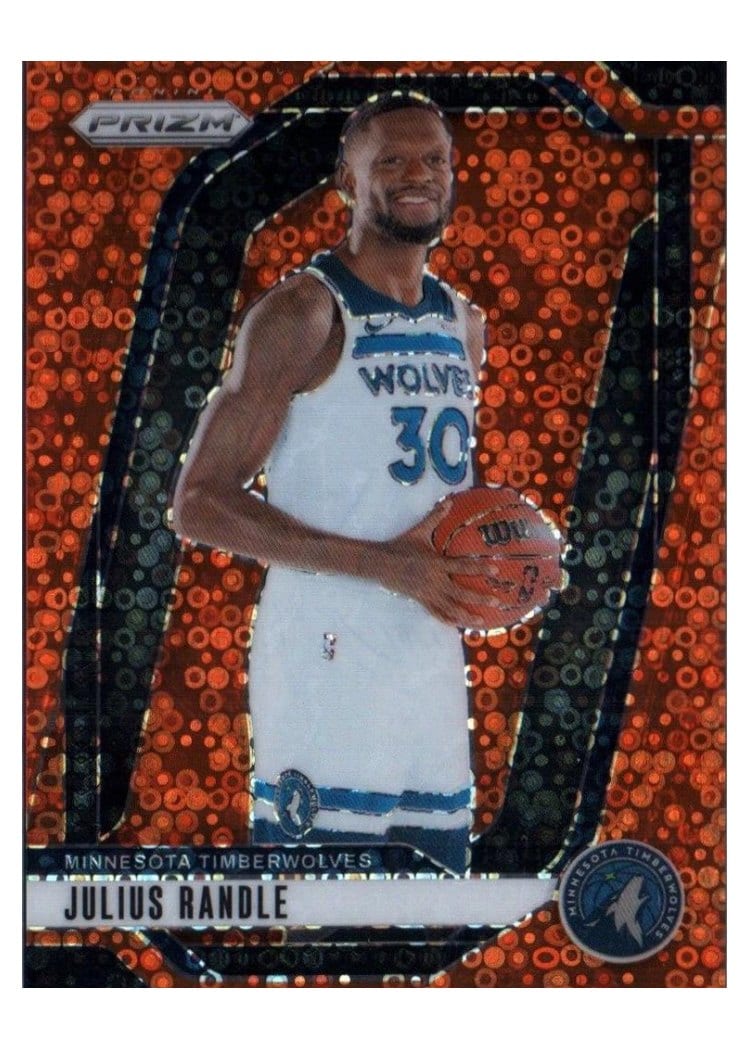 2024-25 Panini Prizm Base Set Julius Randle #57 card