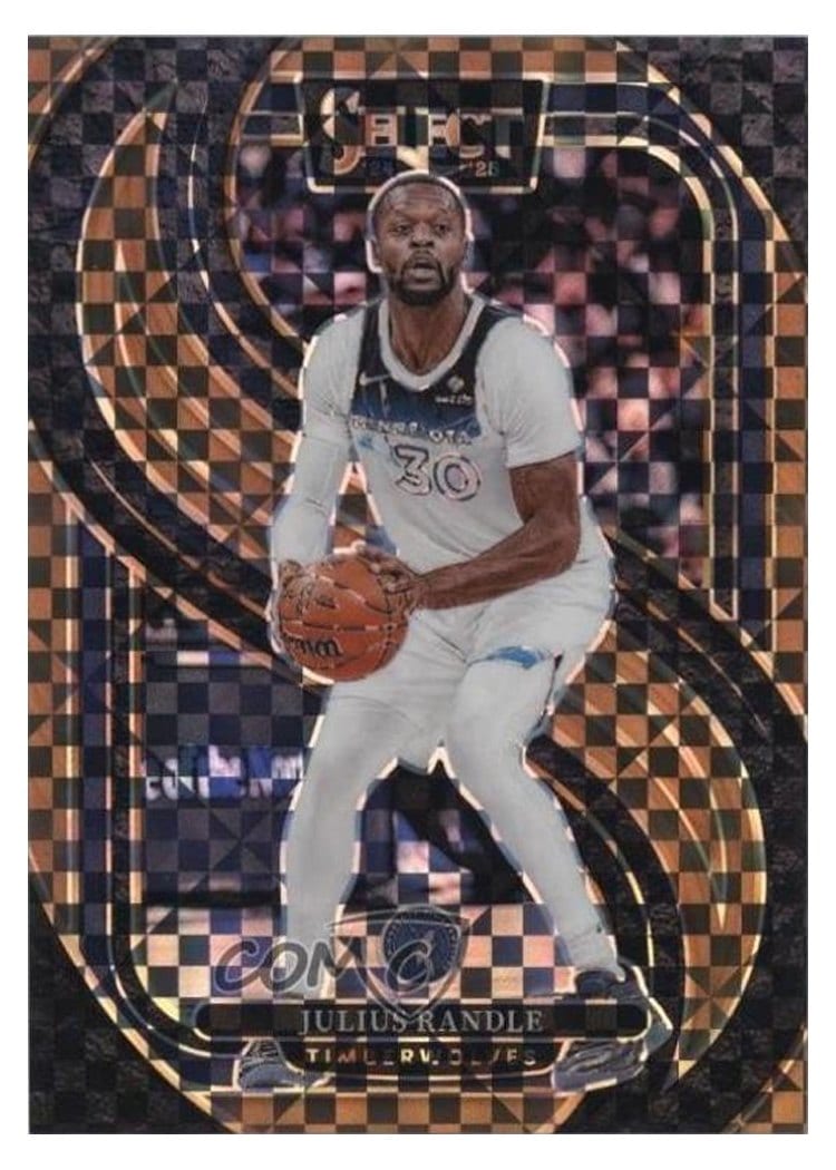 2024-25 Panini Select Base Set Julius Randle #129 card