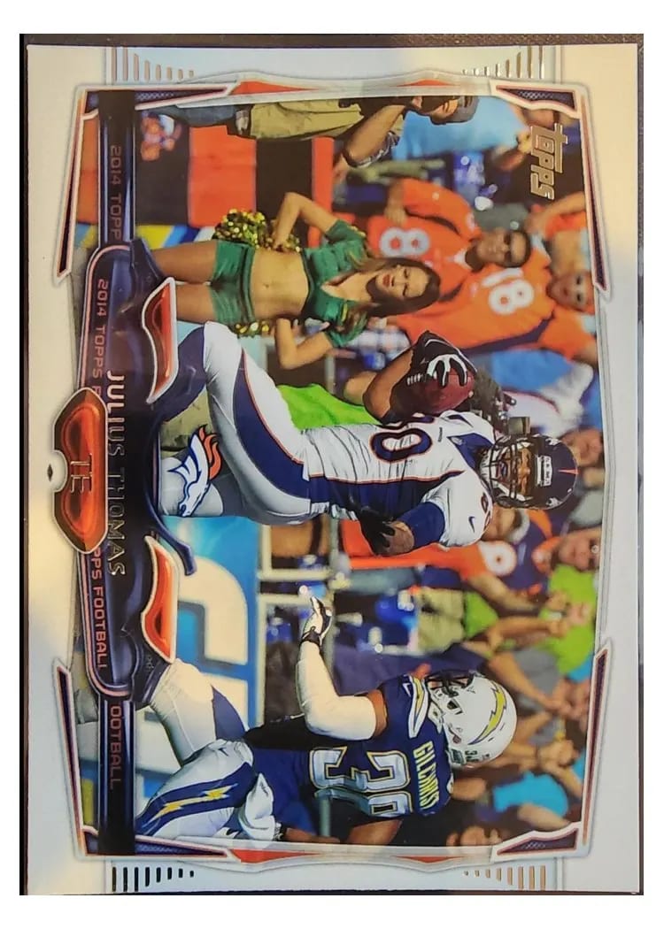 2014 Topps Julius Thomas #9 card