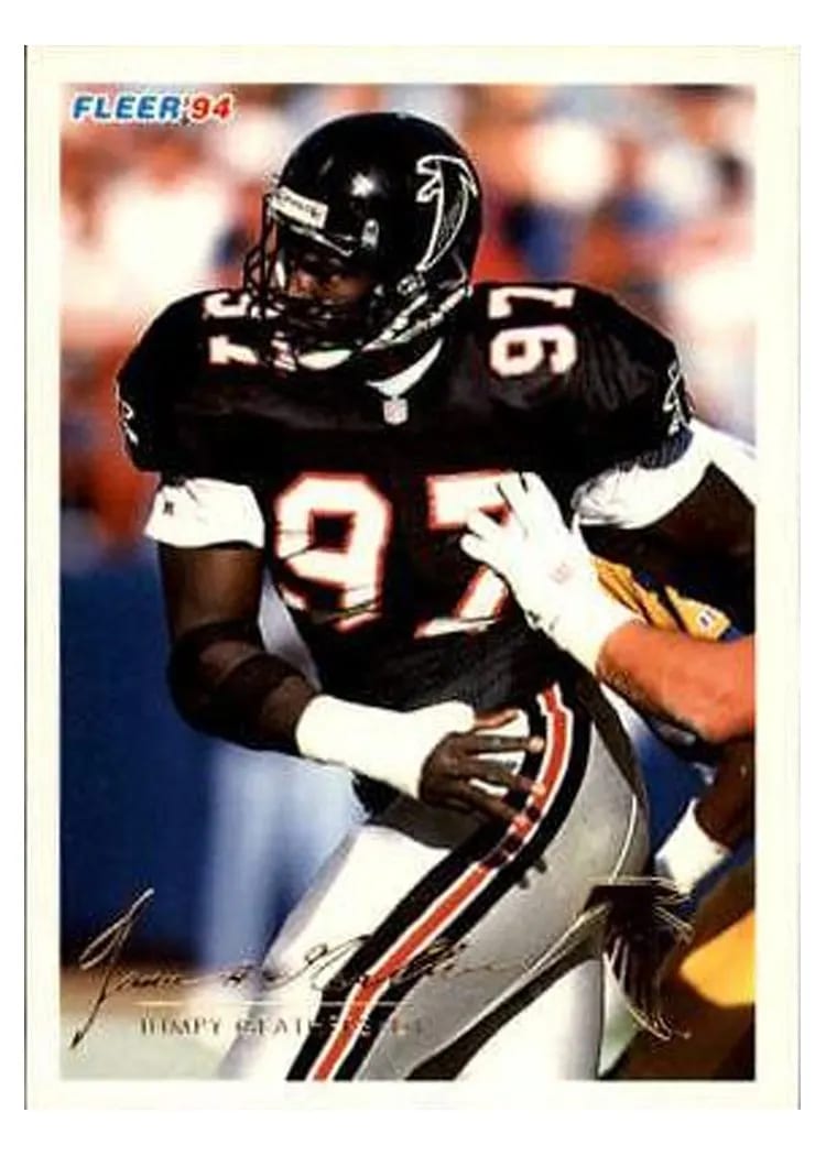 1994 Fleer Jumpy Geathers #20 card