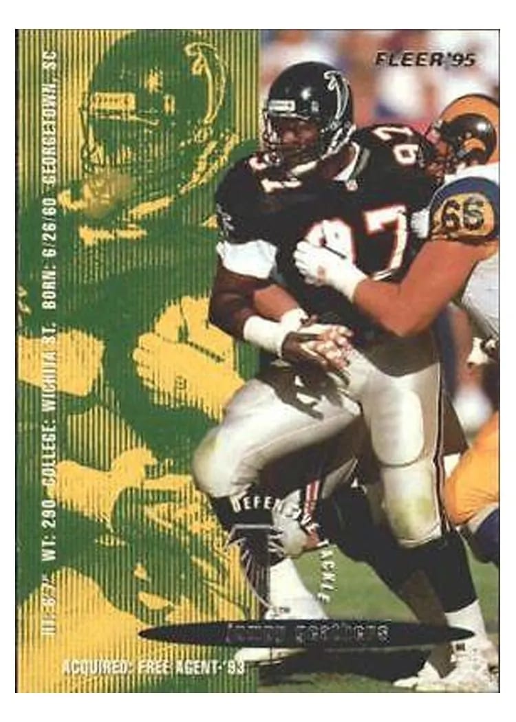 1995 Fleer Jumpy Geathers #17 card