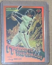 2024 Bowman Chrome It Came to the League Jung Hoo Lee #IT-7 card