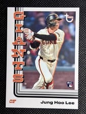 2024 Topps Brooklyn Collection Base Set Jung Hoo Lee #9 card