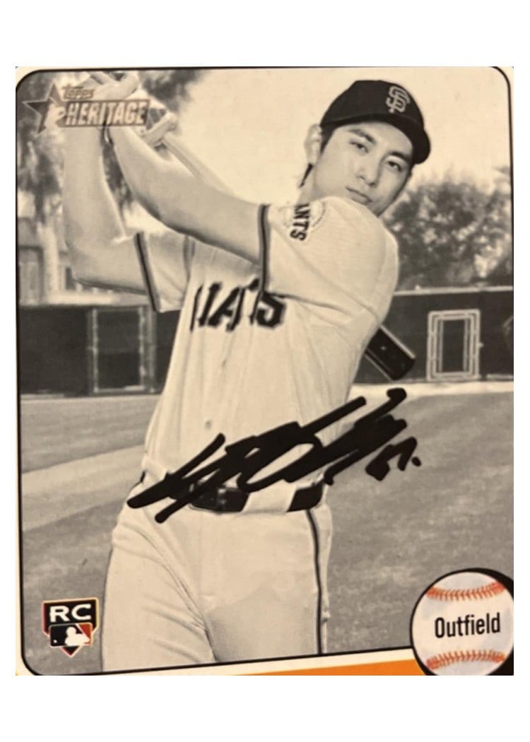 2024 Topps Heritage Base Set Jung Hoo Lee #545 card