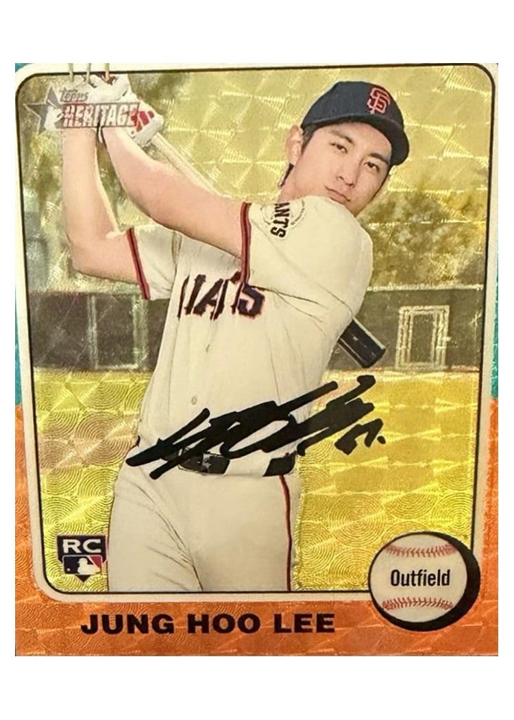 2024 Topps Heritage Base Set Jung Hoo Lee #545 card