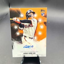 2024 Topps Update Baseball Stars Autographs Jung Hoo Lee #BSAU-JHL card
