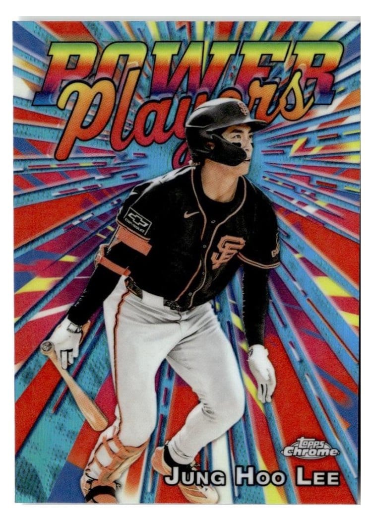 2025 Topps Chrome Update Power Players Jung Hoo Lee #PP-43