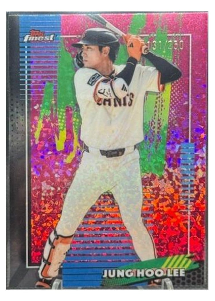 2026 Topps Finest Jung Hoo Lee #65 card