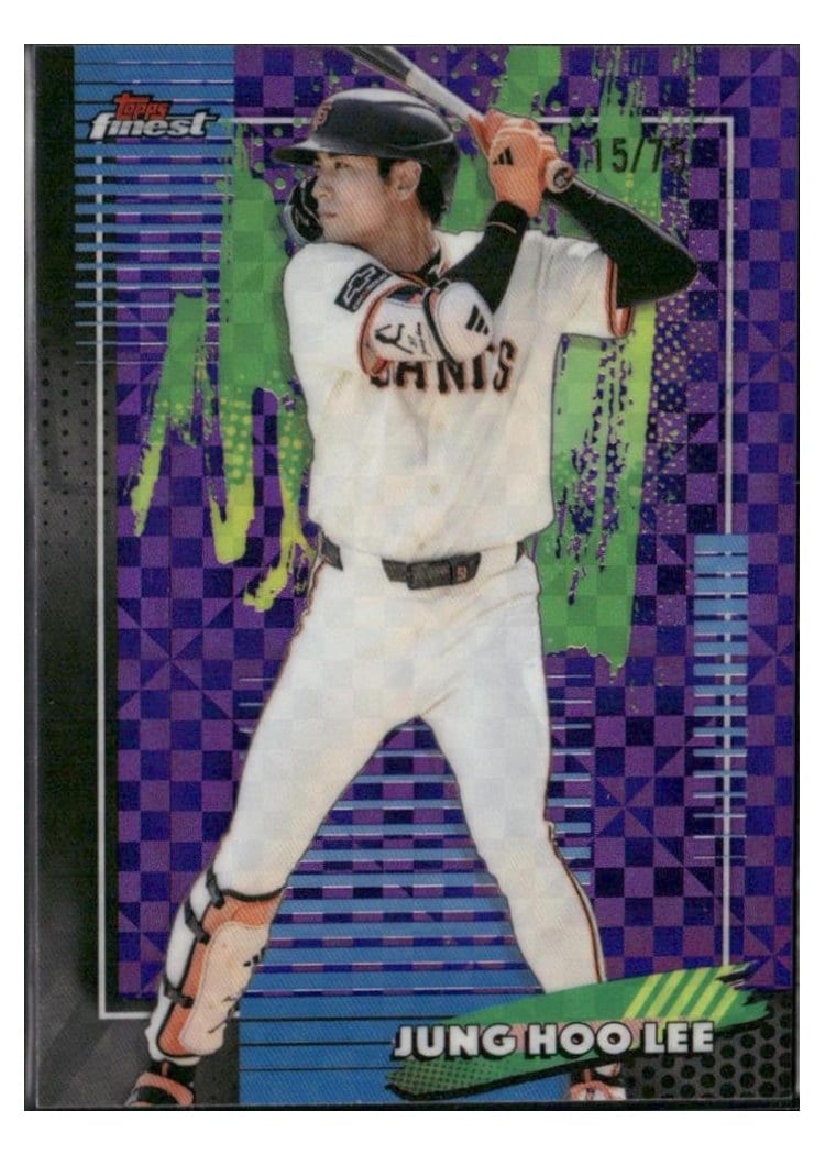 2026 Topps Finest Jung Hoo Lee #65 card