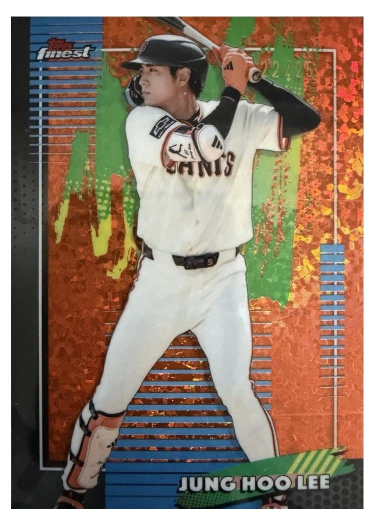 2026 Topps Finest Jung Hoo Lee #65 card