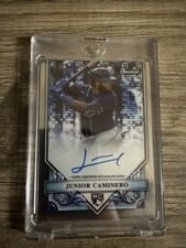 2024 Bowman Sterling Rookie Autographs Junior Caminero #RA-JC card