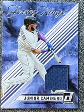 2024 Donruss Jersey Kings Junior Caminero #JK-JC card