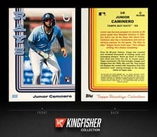 2024 Topps Brooklyn Collection Base Set Junior Caminero #15 card