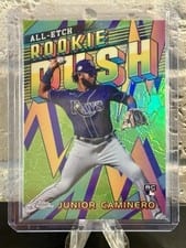 2024 Topps Chrome Chrome All Etch Rookie Rush Junior Caminero #CERR-12