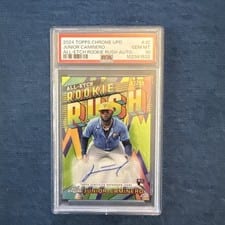 2024 Topps Chrome Update All-Etch Rookie Rush Autograph Junior Caminero #CURR-JC