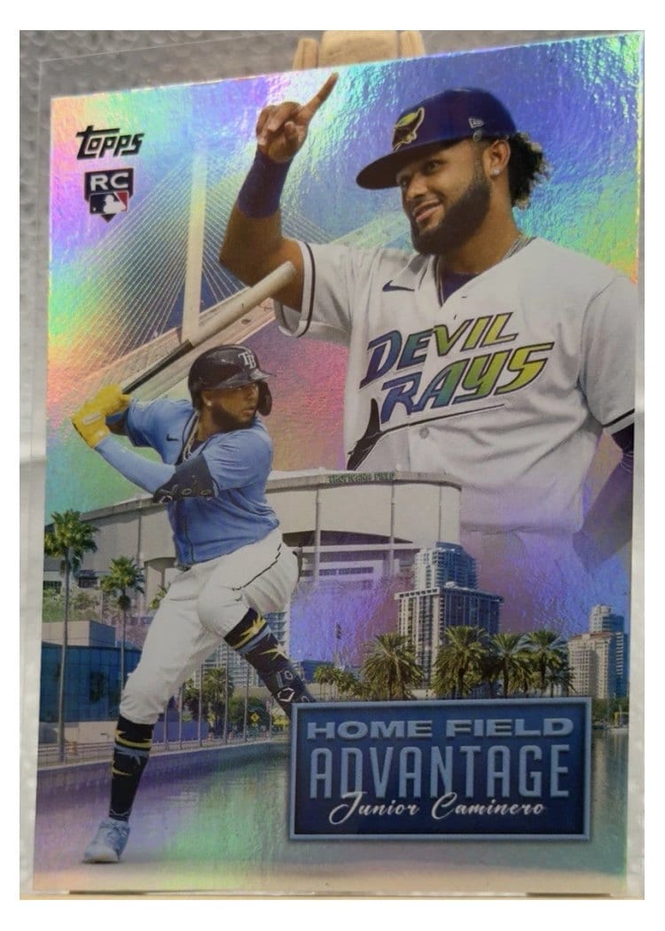 2024 Topps Update Home Field Advantage Junior Caminero #HFA-31 card