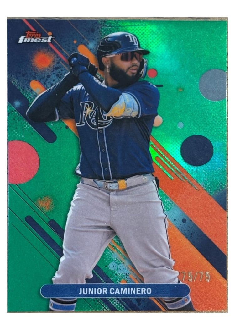 2025 Finest Base Set Junior Caminero #44 card