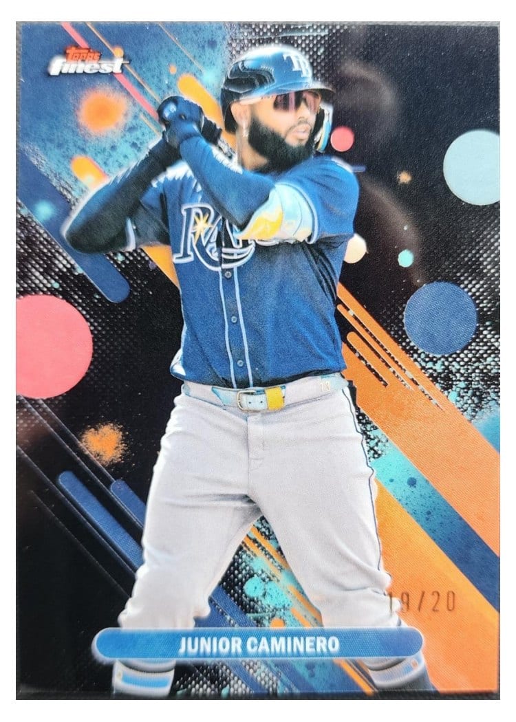 2025 Finest Base Set Junior Caminero #44 card