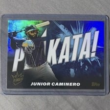2025 Topps Plakata Junior Caminero #PLAK-28 card
