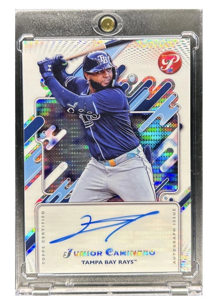 2025 Topps Pristine Pristine Autographs Junior Caminero #PA-JCA card