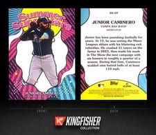 2025 Topps Summer Superstars Junior Caminero #SS-49