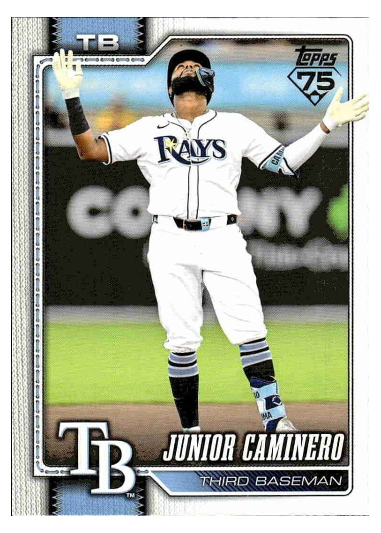 2026 Topps Base Set Junior Caminero #328 card
