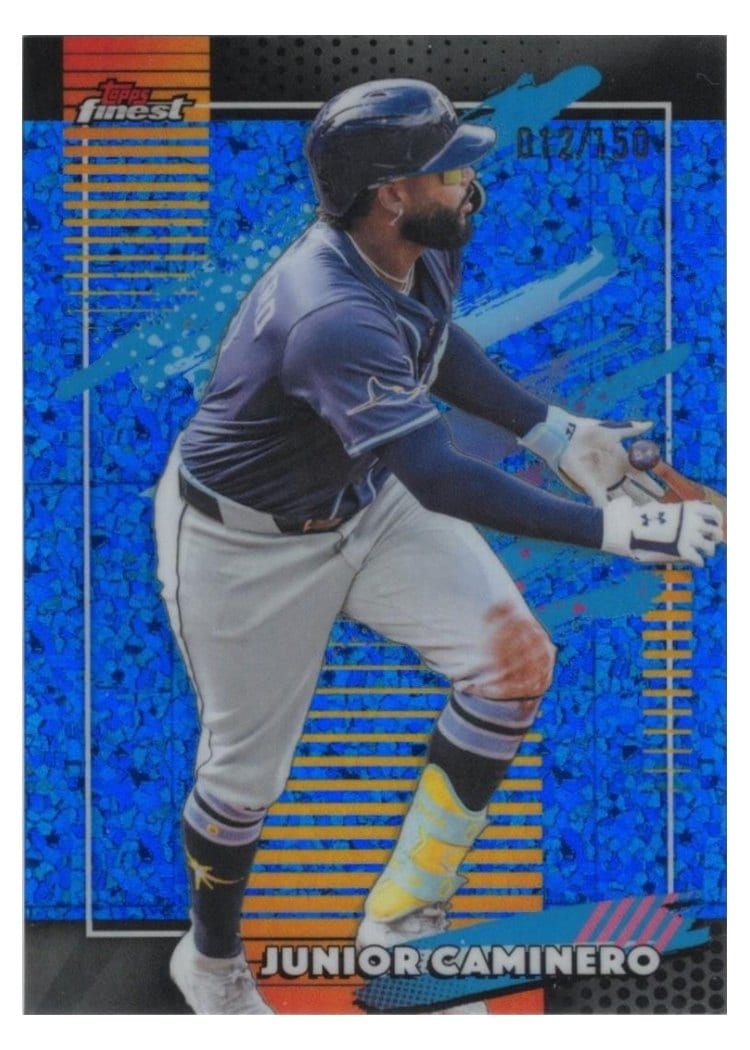 2026 Topps Finest Junior Caminero #190 card