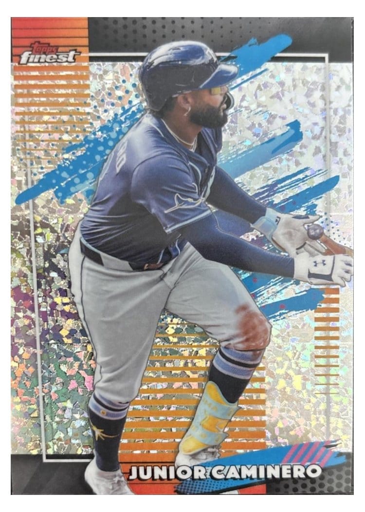 2026 Topps Finest Junior Caminero #190 card